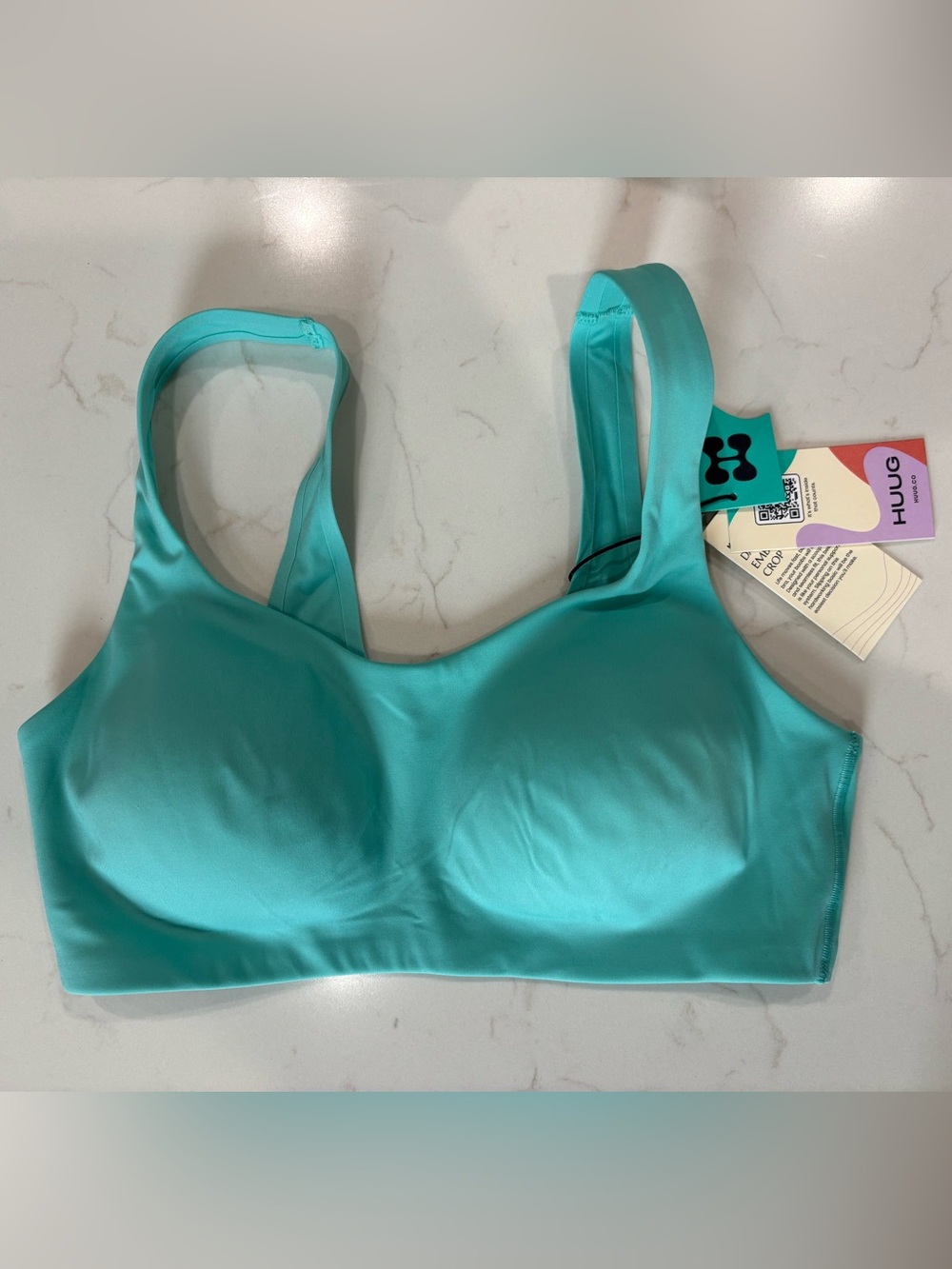 NWT Huug Daily Embrace Pullover Bra in Blue